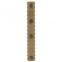 KRUK 15 Slots Picatinny Rail M-LOK - Coyote