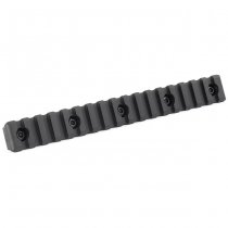 KRUK 17 Slots Picatinny Rail M-LOK - Black