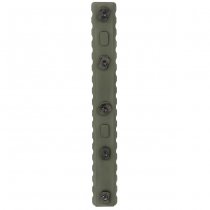 KRUK 17 Slots Picatinny Rail M-LOK - Olive