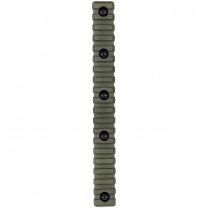 KRUK 19 Slots Picatinny Rail M-LOK - Olive