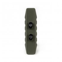 KRUK 5 Slots Picatinny Rail Side Bevels M-LOK - Olive