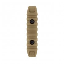 KRUK 7 Slots Picatinny Rail Side Bevels M-LOK - Coyote