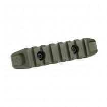 KRUK 7 Slots Picatinny Rail Side Bevels M-LOK - Olive