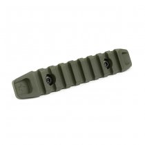 KRUK 9 Slots Picatinny Rail Side Bevels M-LOK - Olive