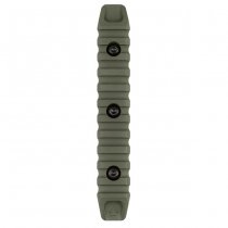 KRUK 11 Slots Picatinny Rail Side Bevels M-LOK - Olive