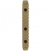 KRUK 13 Slots Picatinny Rail Side Bevels M-LOK - Coyote