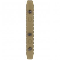 KRUK 13 Slots Picatinny Rail Side Bevels M-LOK - Coyote