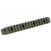 KRUK 15 Slots Picatinny Rail Side Bevels M-LOK - Olive