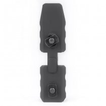 KRUK Picatinny Rail M-LOK & Bipod Mount - Black