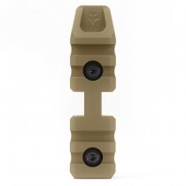 KRUK Picatinny Rail M-LOK & Bipod Mount - Coyote