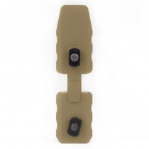 KRUK Picatinny Rail M-LOK & Bipod Mount - Coyote