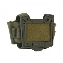 Agilite Universal Helmet Cover Rear Pouch - Ragner Green