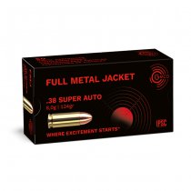 Geco .38 Super Auto 124gr FMJ 50pcs