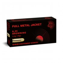 Geco 6.35 Browning 49gr FMJ 50pcs