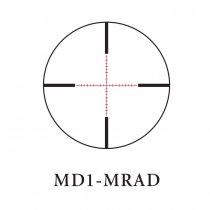 EoTech Vudu 3.5-18x50 MD1 FFP MRAD - Black