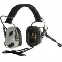 Earmor M32 PLUS Tactical Hearing Protection Ear-Muff - Grey