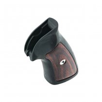 Ruger GP100 Rubber & Rosewood Inserts Grip