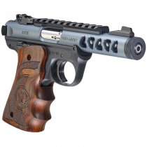 Ruger Mark IV 22/45 Lite .22 LR 4.40 Inch 10rds Target Laminate Grip - Grey