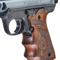 Ruger Mark IV 22/45 Lite .22 LR 4.40 Inch 10rds Target Laminate Grip - Grey