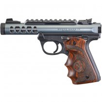 Ruger Mark IV 22/45 Lite .22 LR 4.40 Inch 10rds Target Laminate Grip - Grey