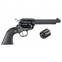 Ruger New Model Single-Six Revolver .22 LR / .22 WMR 5.50 Inch Convertible 6rds Integral Sight - Black