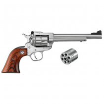 Ruger New Model Single-Six Revolver .22 LR / .22 WMR 6.50 Inch Convertible 6rds - Stainless