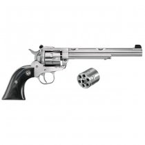 Ruger New Model Single-Six Revolver .22 LR / .22 WMR 7.50 Inch Convertible 6rds - Stainless