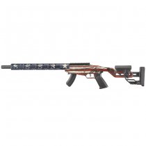 Ruger Precision Rimfire .22 LR 18 Inch 15rds - USA Flag