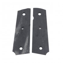 Ruger SR1911 Silverblack Dymondwood Grips - Black