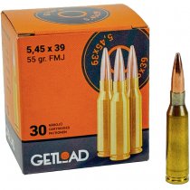 Getload 5.45x39 55gr FMJ 30pcs