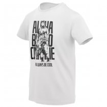 Helikon-Tex T-Shirt ABC Alfa Bravo Charlie - White - L