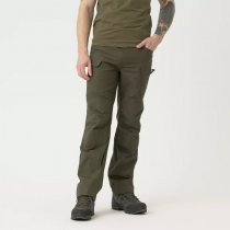 Helikon-Tex Urban Tactical Pants - PolyCotton Stretch Ripstop - Taiga Green - S - Long