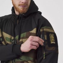 Helikon-Tex Rogue Tactical Hoodie FullZip - Black / ERDL - M