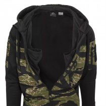 Helikon-Tex Rogue Tactical Hoodie FullZip - Black / ERDL - XL