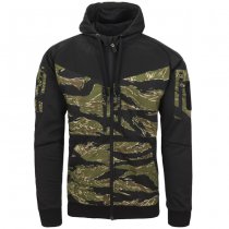 Helikon-Tex Rogue Tactical Hoodie FullZip - Black / ERDL - 3XL
