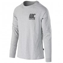 Helikon-Tex T-Shirt Long Sleeve ABC Always Be Cool - Mid Grey Melange - XL
