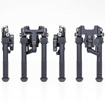 B&T Industries BT65-LW17 CAL Atlas Bipod 5.1-9.4 Inch - Black