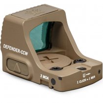 Vortex Optics Defender-CCW 3 MOA Red Dot - Tan