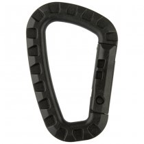 Pitchfork Plastic Carabiner - Black