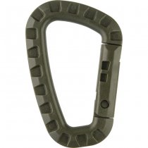 Pitchfork Plastic Carabiner - Olive