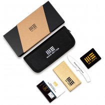 WEKNIFE Orc Boss Thumb Stud Knife - Black