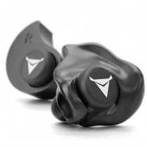 Decibullz Custom Molded Earplugs - Black