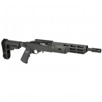 Midwest Industries Fixed Barrel Chassis Ruger 10/22 8 Inch - Black