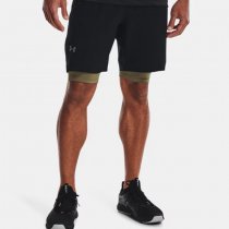 Under Armour Vanish Woven 8 Inch Shorts - Black / Pitch Grey - L