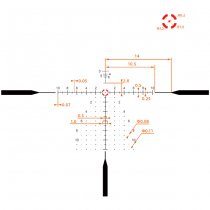 Vector Optics Continental x10 1-10x28 ED FFP CTR Riflescope