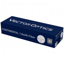 Vector Optics Continental x6 1-6x24 Fiber Hunting LPVO Riflescope