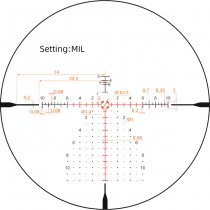Vector Optics Continental x6 2-12x44 CTR Riflescope