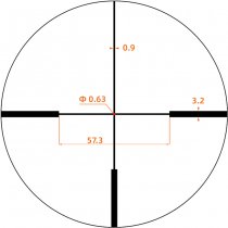 Vector Optics Continental x6 2.5-15x56i Fiber Hunting MPVO Riflescope