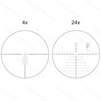 Vector Optics Continental x6 4-24x56 FFP PRS Riflescope - Dark Earth
