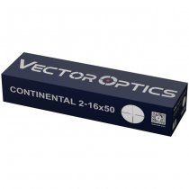 Vector Optics Continental x8 2-16x50 SFP Hunting MPVO ED Riflescope